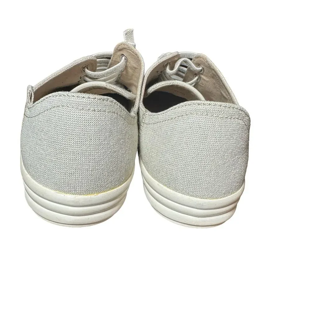 Camper Hoops 200604 light tan color cotton fabric sneakers size 41 US 10